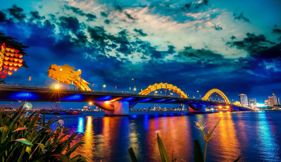 Rong Bridge in Da Nang